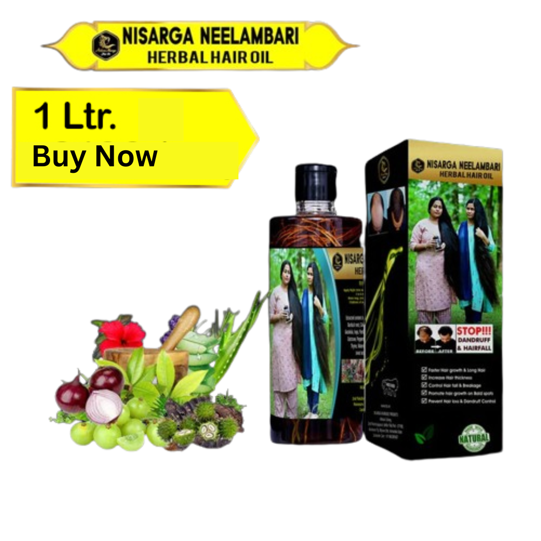 Nisarga Neelambari Hair Oil (1000ml)